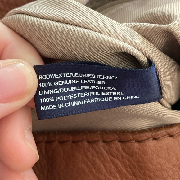 American Leather Co Medium Brown Handbag (Authentic Genuine Leather) - Picture 10 of 10